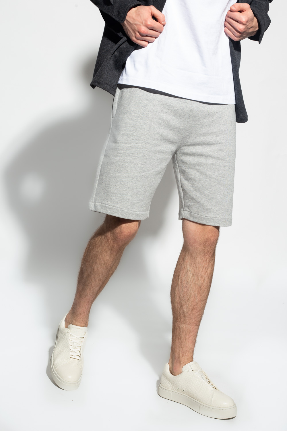 A.P.C. Logo-printed Santa shorts