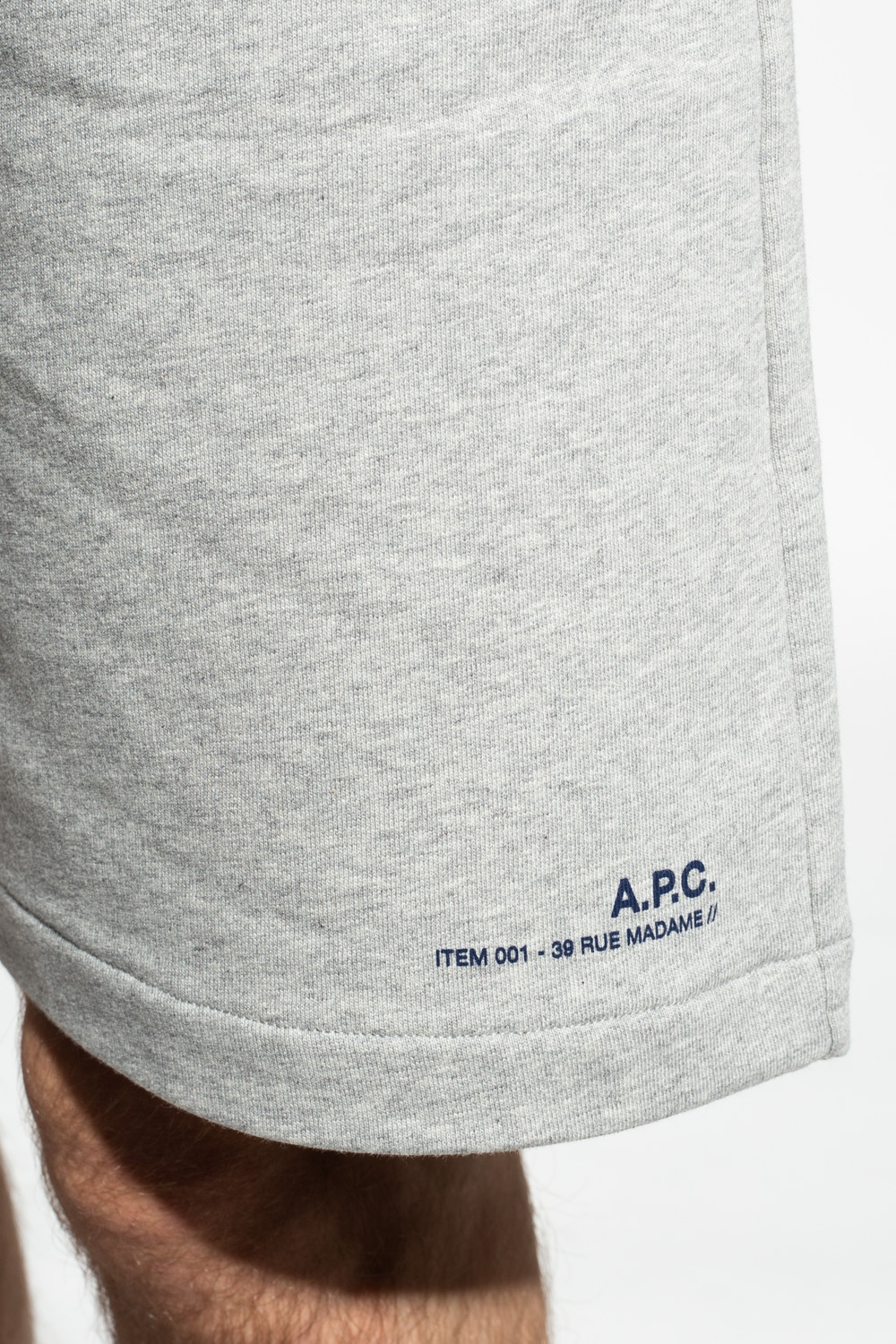 A.P.C. Logo-printed Santa shorts