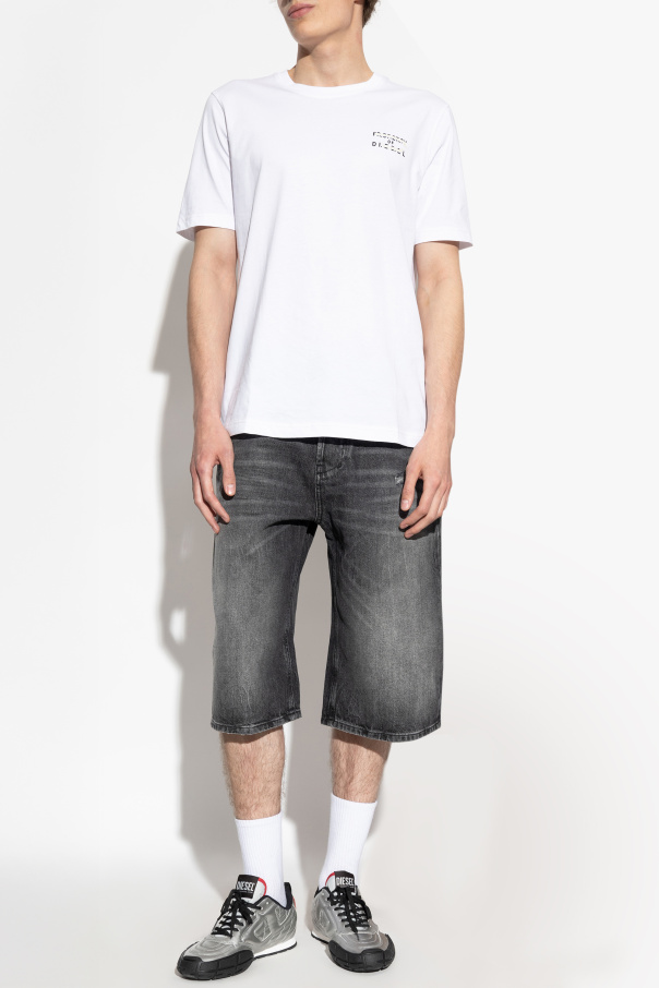Diesel "D-ENIM-M-SHORT" denim shorts