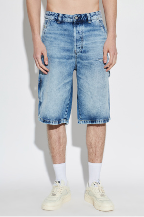 Diesel `D-LIVERY-W-SHORT` denim shorts