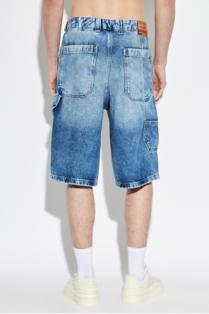 Diesel `D-LIVERY-W-SHORT` denim shorts