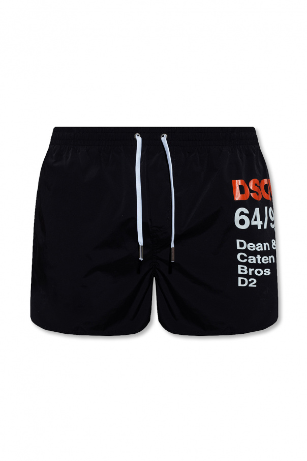 Dsquared2 logo-waistband track pants Nero