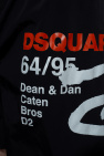 Dsquared2 logo-waistband track pants Nero