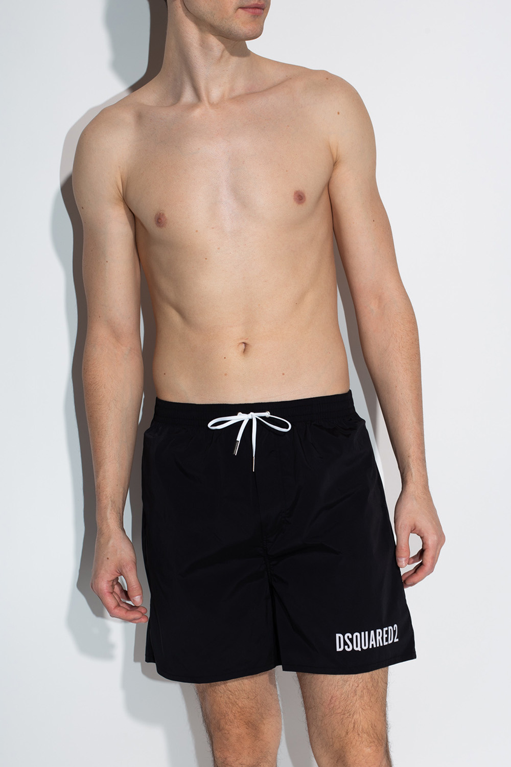 Micro Reps Hooded Jacket | Men's Clothing | Dsquared2 Swim shorts with logo  | IetpShops