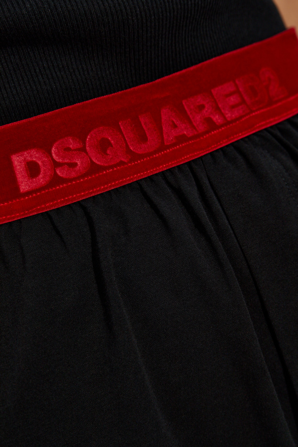 Dsquared2 Bawełniane szorty bieliźniane