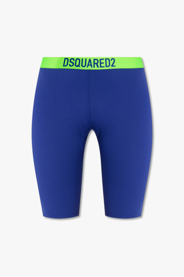 Dsquared2 Krótkie legginsy z logo