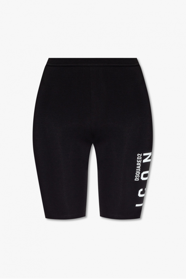 Dsquared2 Cropped leggings Sportif with logo