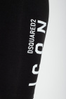 Dsquared2 Cropped leggings with logo