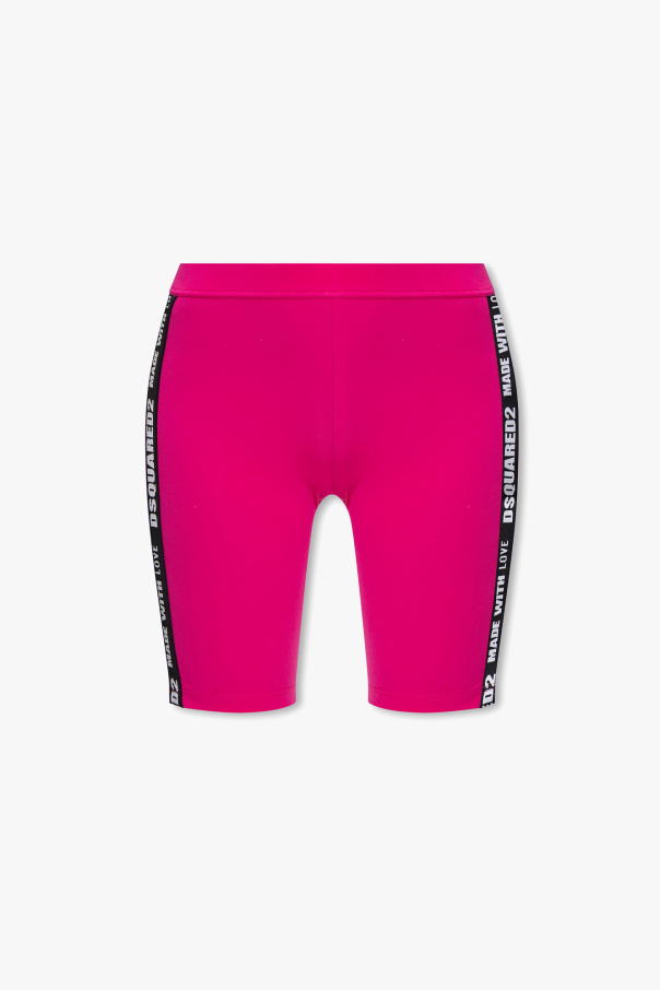 Dsquared2 Cropped leggings with logo