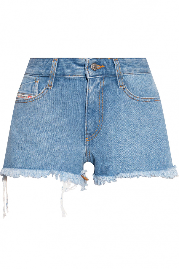 Diesel Denim shorts with logo