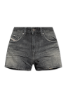 Diesel GREY ‘DE-YUBA’ denim shorts