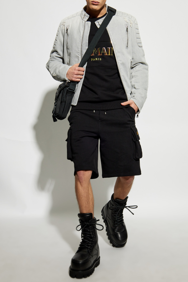 Balmain Cotton cargo shorts