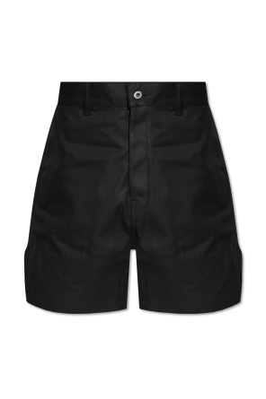 Shorts with hem slits od Rick Owens DRKSHDW