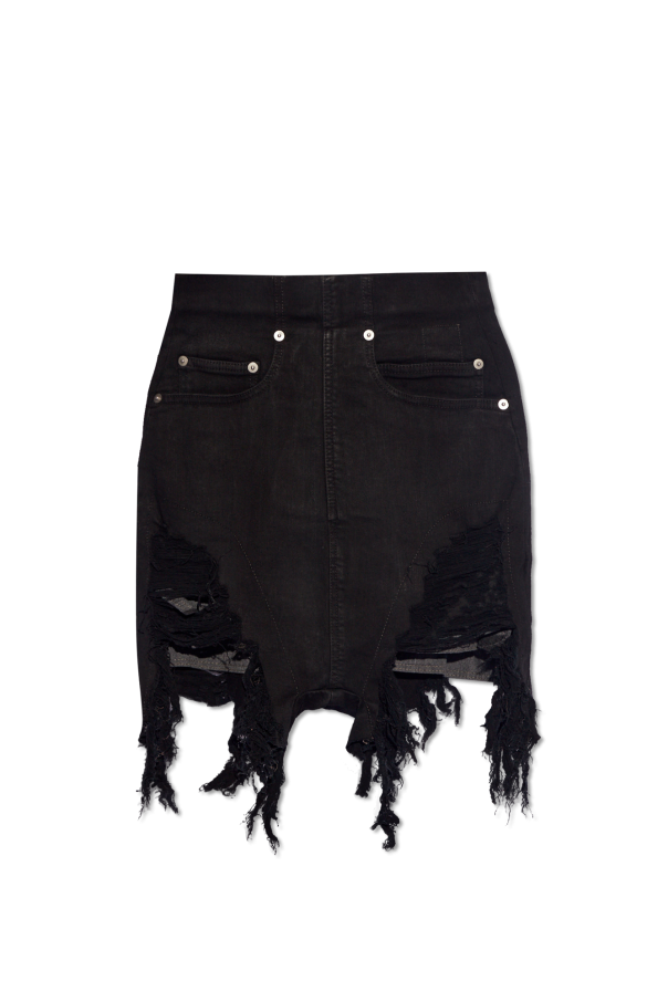 Rick Owens DRKSHDW Jeansowe szorty ‘Dirt Cutoffs’