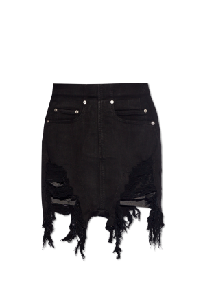 Denim shorts 'dirt cutoffs' od Double Pocket Linen Blend Shirt
