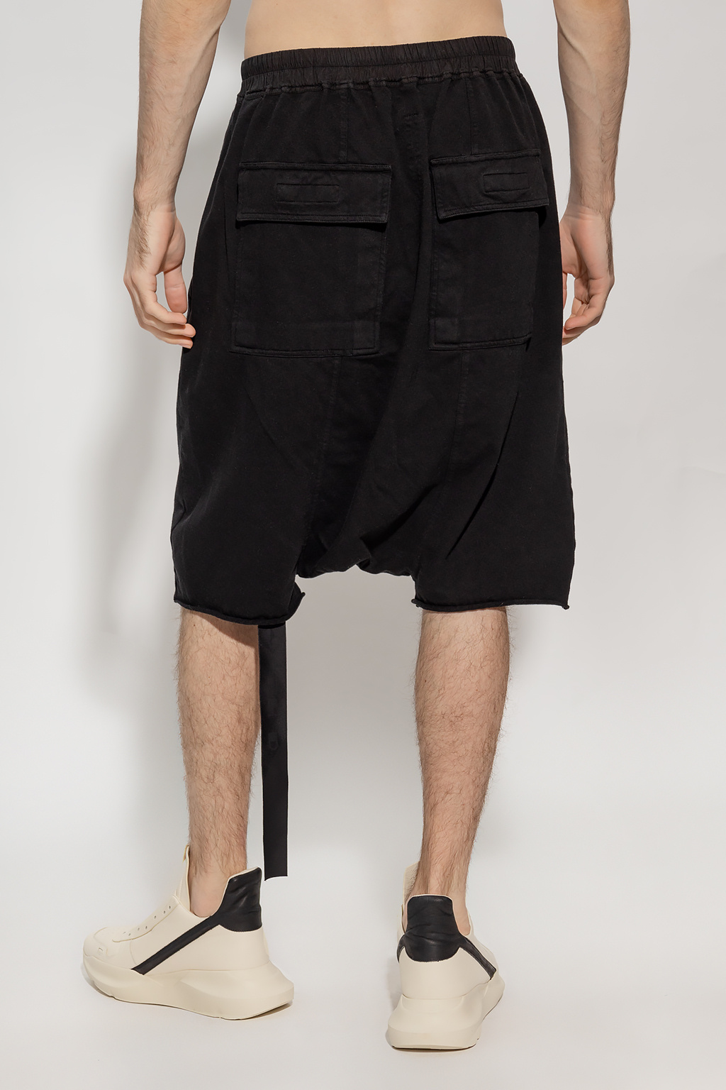 Black 'Gimp' cotton shorts Klein Rick Owens DRKSHDW - IetpShops Germany - Woven  Underbust Midi Dress