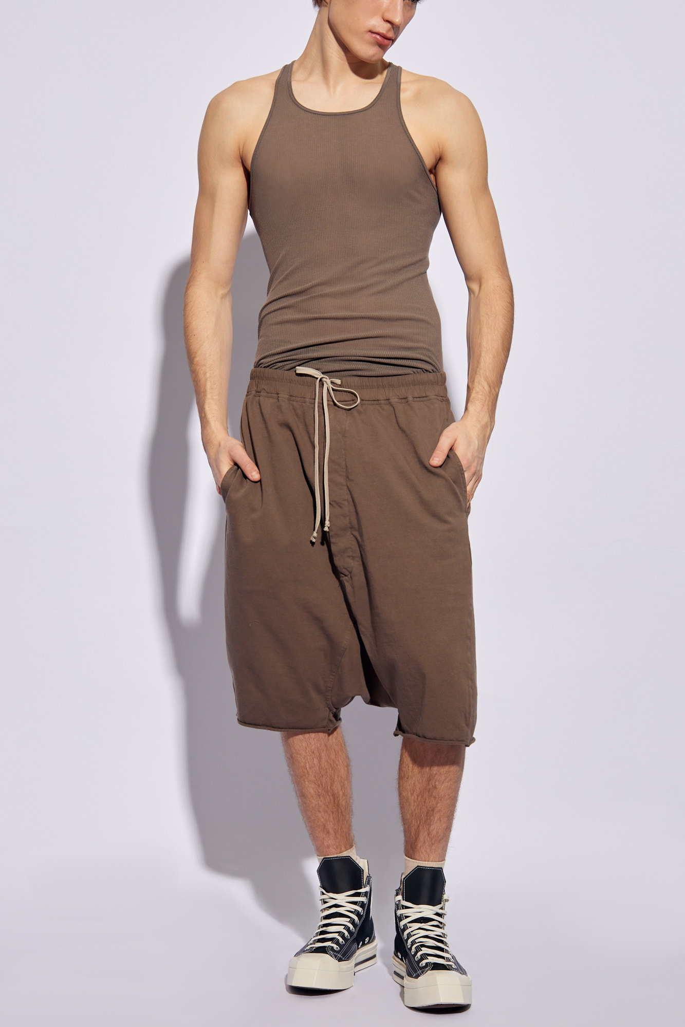 Rick Owens DRKSHDW ‘Tommy’ shorts with pockets