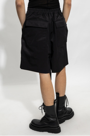 Rick Owens DRKSHDW Patched shorts