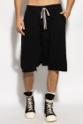 Rick Owens DRKSHDW BLACK Shorts Drawstrings
