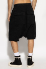 Rick Owens DRKSHDW BLACK Shorts Drawstrings