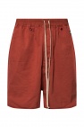 Rick Owens DRKSHDW Raw-edge sweat shorts