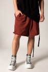 Rick Owens DRKSHDW Vortici-print silk-blend Court shorts