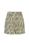 Diane Von Furstenberg GREEN Patterned shorts by Diane Von Furstenberg