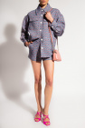 Diane Von Furstenberg ‘Gramercy’ tweed ruffled shorts