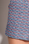 Diane Von Furstenberg ‘Gramercy’ tweed ruffled shorts