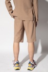Ami Alexandre Mattiussi Wool pleat-front shorts