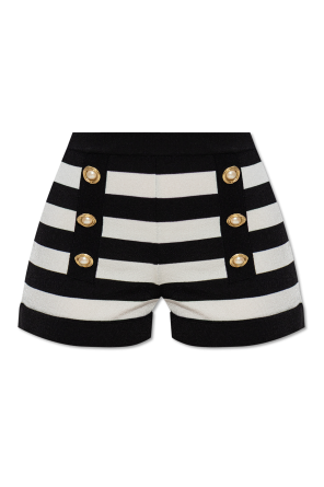 Striped pattern shorts od Balmain