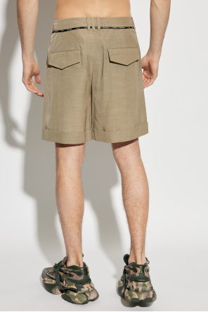 Balmain Falten-Shorts