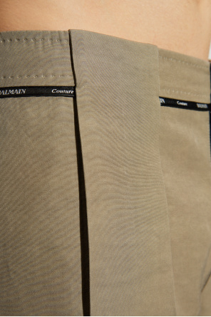 Balmain Falten-Shorts