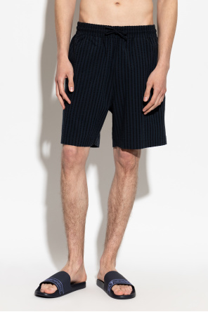 Emporio Armani Pantalones cortos con parche con logo