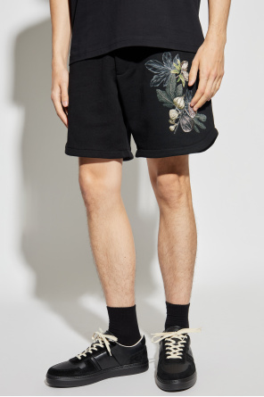 Emporio Armani Shorts with colorful embroidery