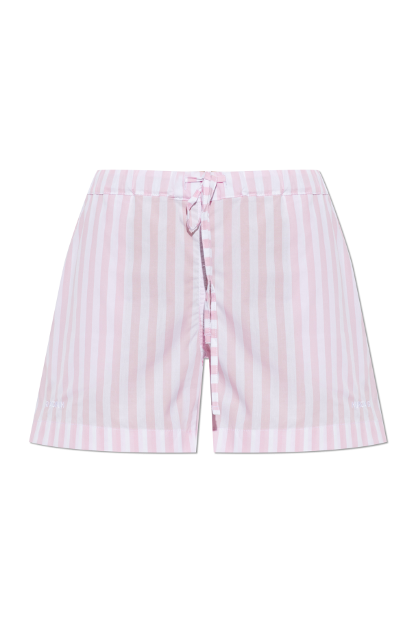 Shorts with a striped pattern od Hunza G