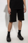 Giuseppe Zanotti shorts Viscose with logo