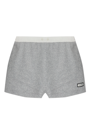 Shorts con logo