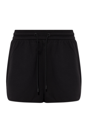 Shorts with printed logo