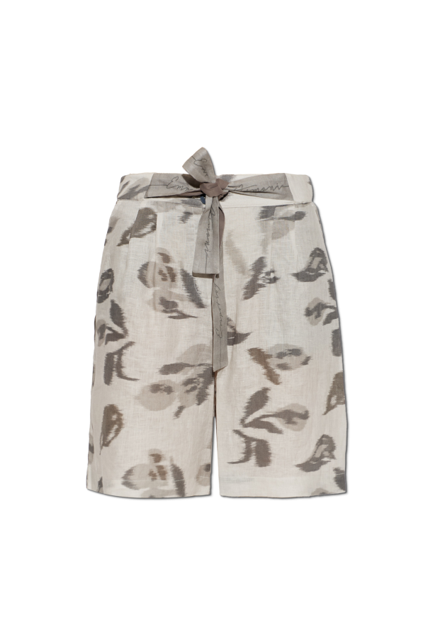Linen shorts od Emporio Armani