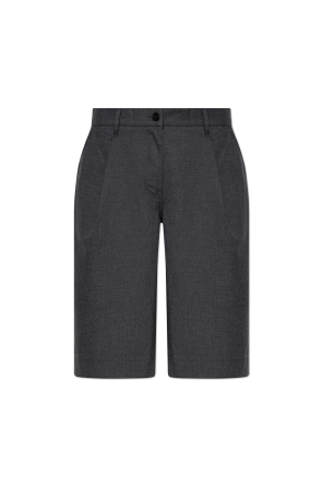 'Saharper Pleat' shorts
