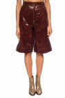 Ganni Leather shorts