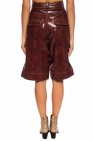 Ganni Leather shorts
