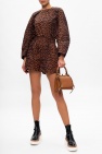 Ganni Leopard print shorts