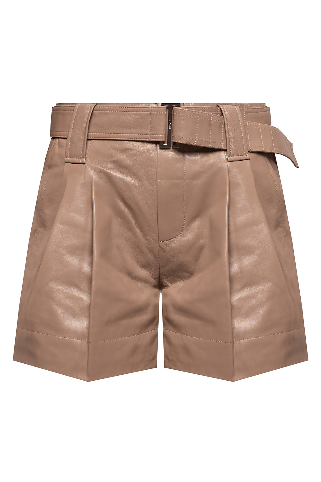 Ganni Leather shorts