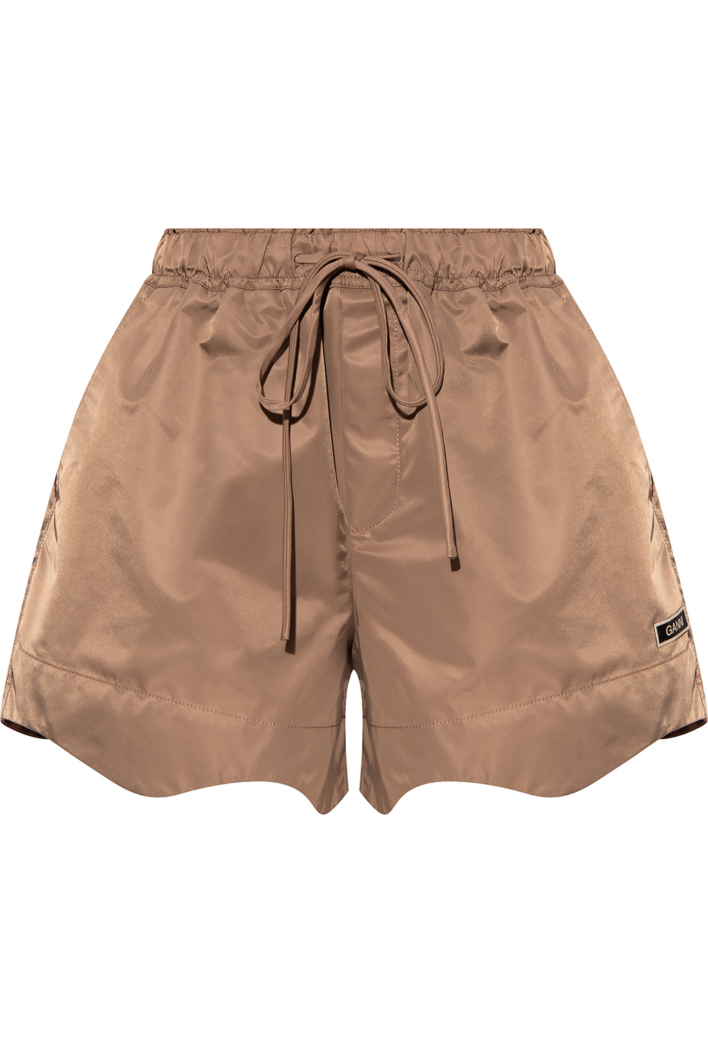 Ganni shorts Street with logo