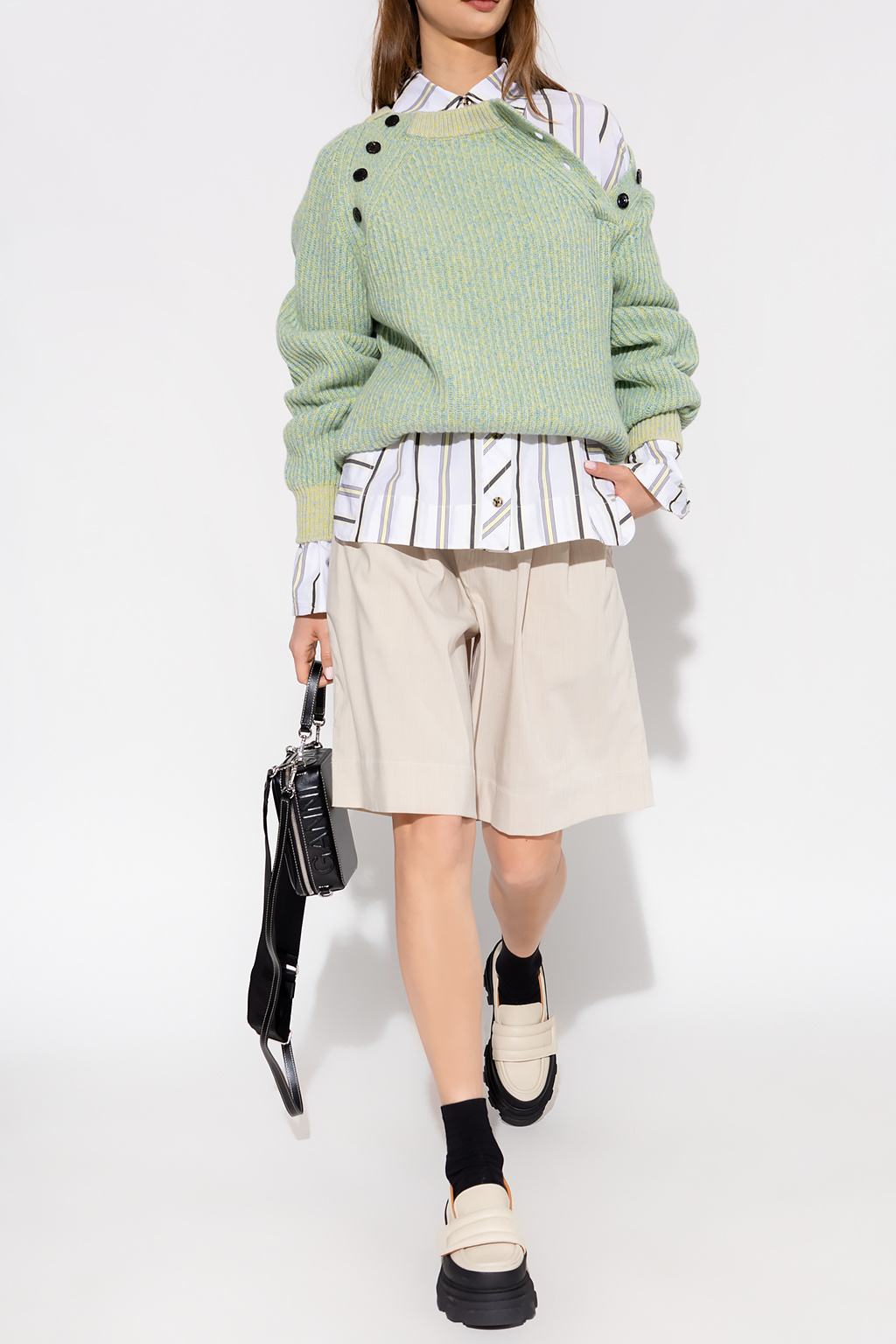 Ganni Shorts with belt