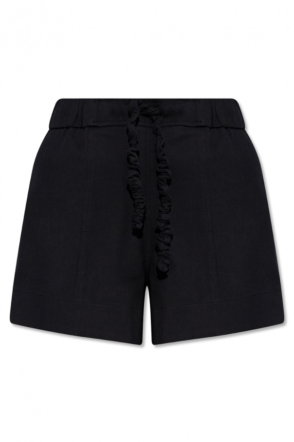 Ganni Organic cotton shorts