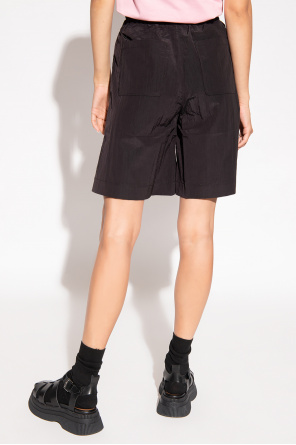 Ganni Shorts with logo