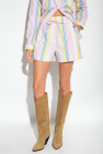 Ganni Striped shorts